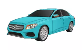 Mercedes-Benz W211 Bj-04 Bonnet Stern Renew + INFO Important @ TUTORIAL @ 