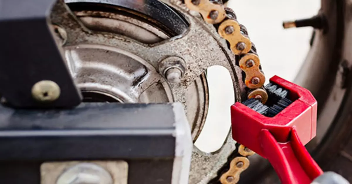 Ever wonder how to clean a motorcycle chain? How often do you clean an