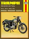 Triumph 350 and 500 Unit Twins (57-73) Haynes Repair Manual