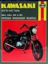 Kawasaki 400 and 440 twins (74-81) Haynes Repair Manual