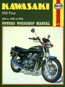 Kawasaki 650 Fours 652cc (76-78) Haynes Repair Manual
