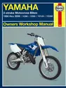 Yamaha 2-Stroke YZ80, YZ85, YZ125 & YZ250 (86-06) Haynes Repair Manual