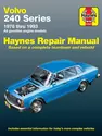 Volvo 240 Series Gas (76-93) Haynes Repair Manual