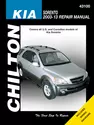 Kia for all models of Sorento (2003-13) Chilton Repair Manual (USA)