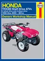 Honda TRX300 Shaft Drives (88-00) Haynes Repair Manual
