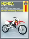 Honda CR80R, CR80RB Expert, CR85R, CR85RB Expert, CR125R, CR250R & CR500R (86-07) Haynes Repair Manual