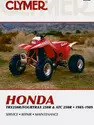Honda TRX250R/Fourtrax 250R& ATC 250R (1985-1989) Service Repair Manual