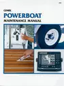 Powerboat General Maintenance & Service Repair Shop Manual