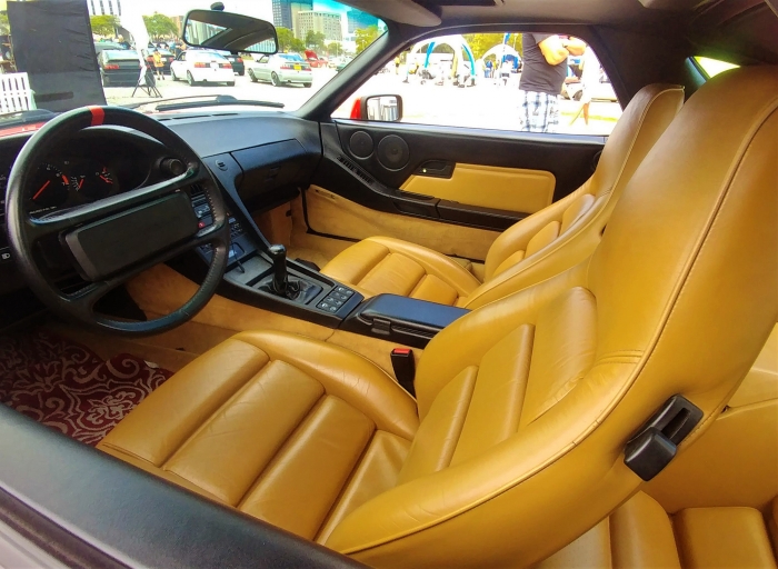 More butter soft German luxury leather, this time a Porsche 928