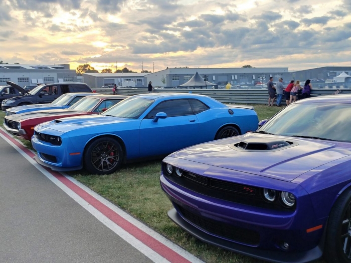 Modern Challengers dwarf the vintage Challenger