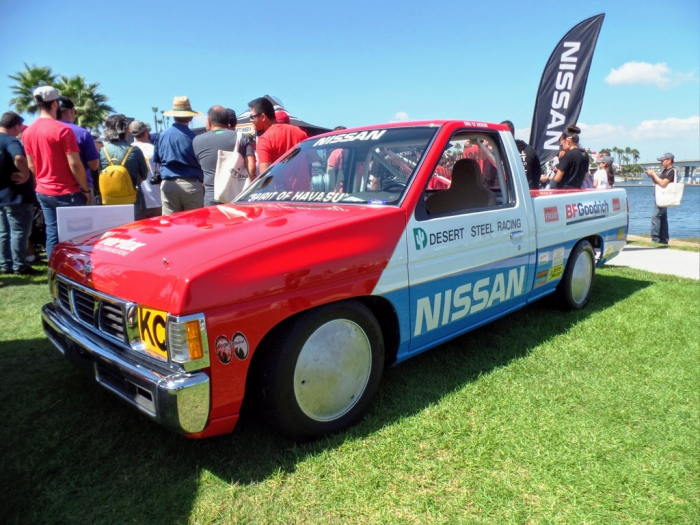 Nissan Hard Body land speed racing truck