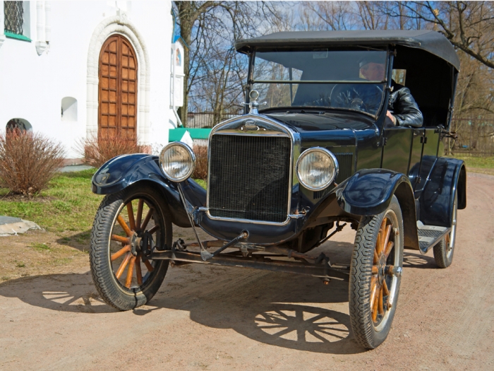Famously, you could get the Model T in any color, as long as it was black. Colors were offered later at additional cost