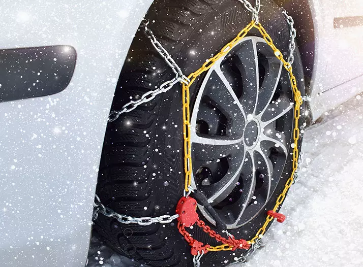 How to fit Snow Chains on Car Tyres - Installing Snow Chains